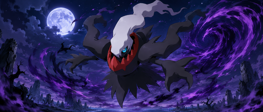 darkrai illustration pitch black