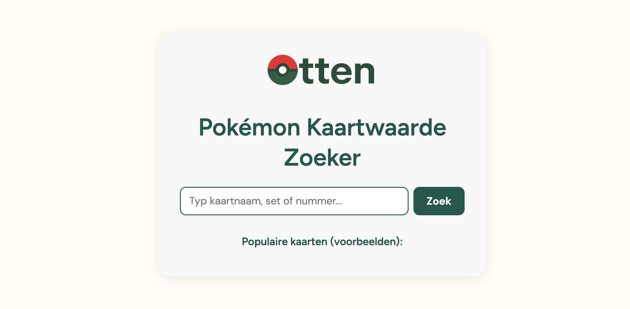 Kaart waarden checker