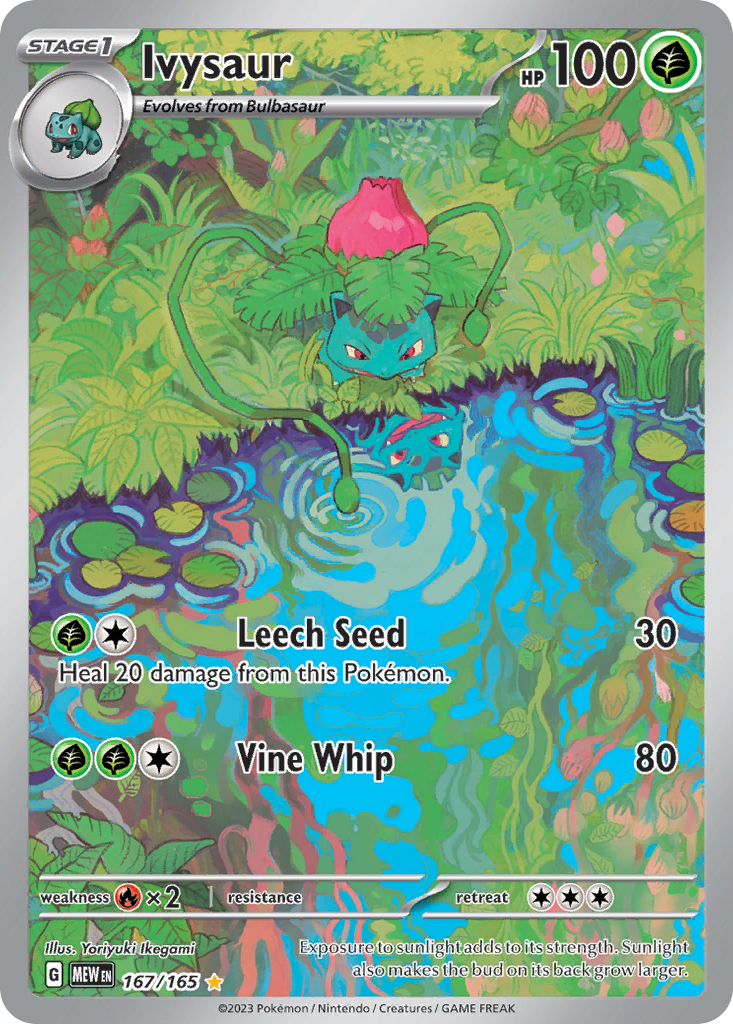 Bulbasaur illustration rare
