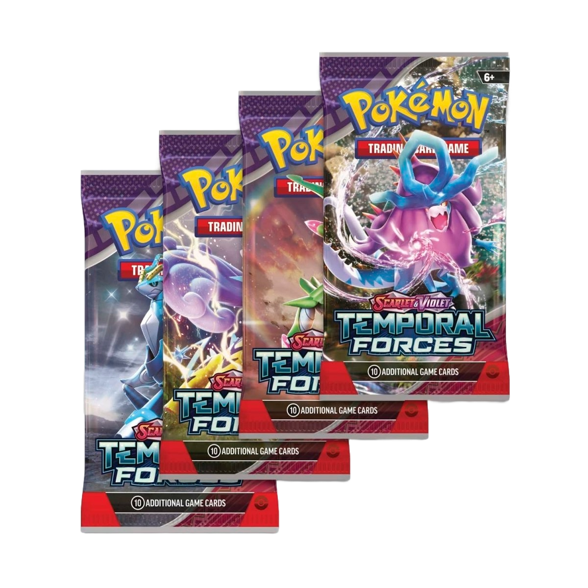 Pokémon TCG – Multiple Temporal Forces Booster Pack sealed – Scarlet & Violet
