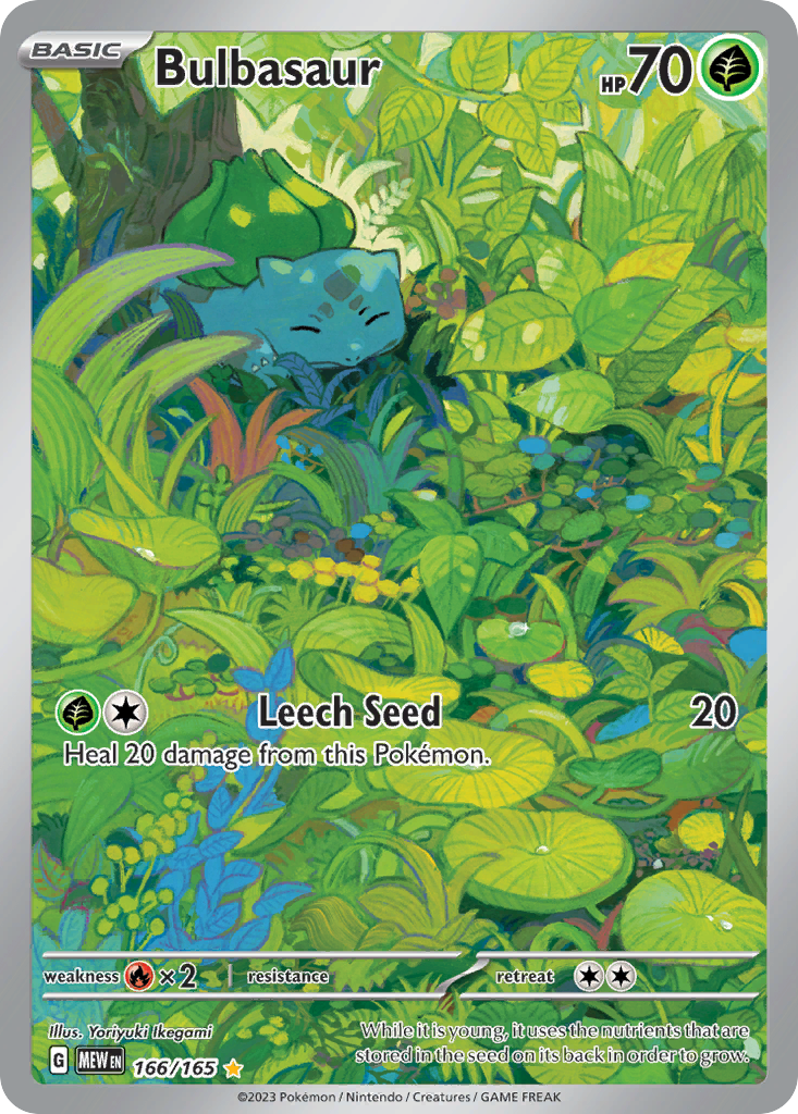 bulbasaur illustration rare