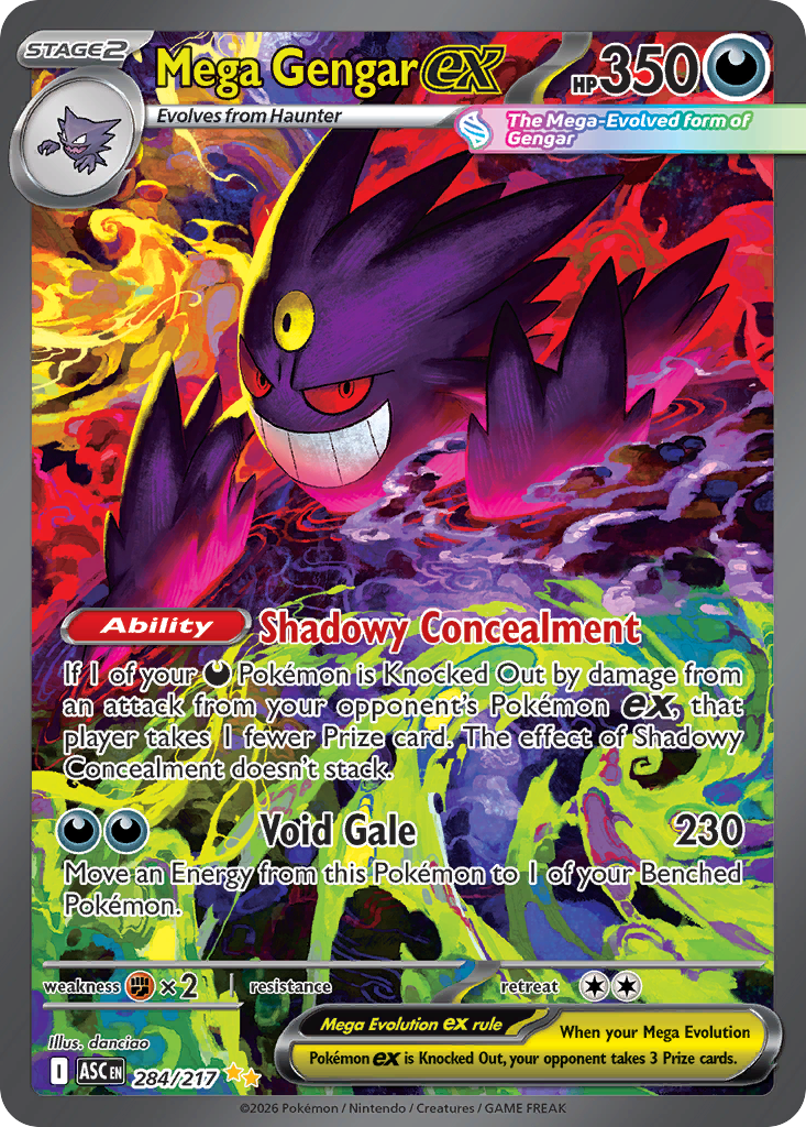 Mega Gengar ex 284/131 - Ascended Heroes | OttenCards