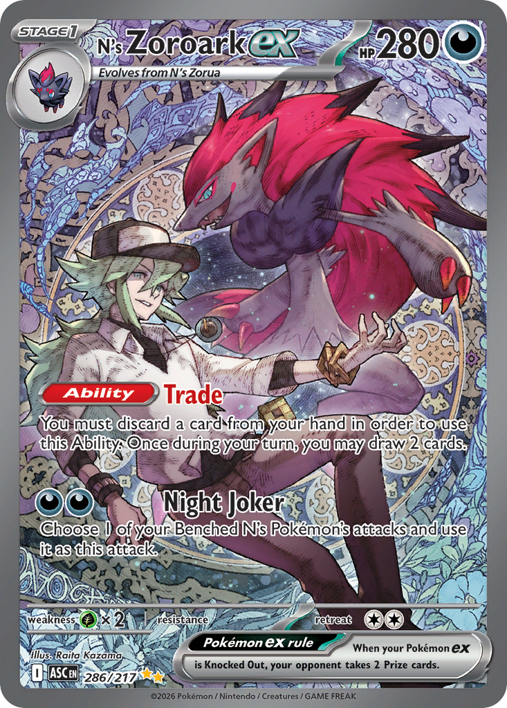 N's Zoroark ex 286/131 - Ascended Heroes | OttenCards