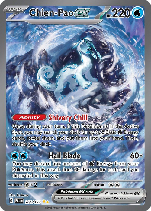 Chien-Pao ex 261/193 - Paldea Evolved | OttenCards